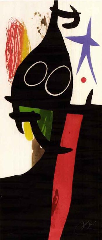 Le sarrasin a l'etoile bleue by Joan Miró