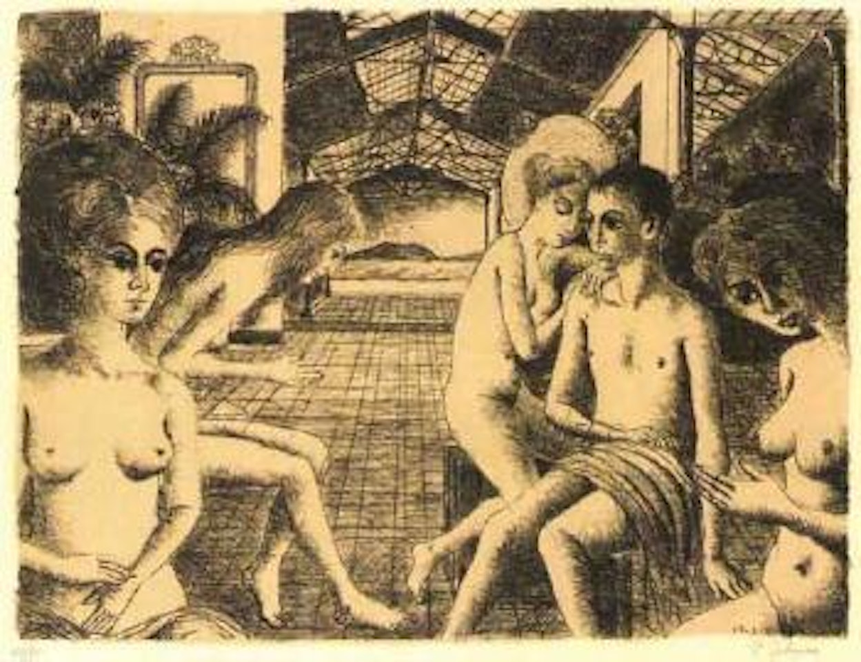 Lover by Paul Delvaux