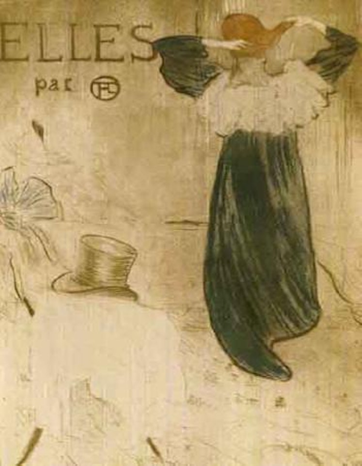 Frontispiece for Elles by Henri de Toulouse-Lautrec