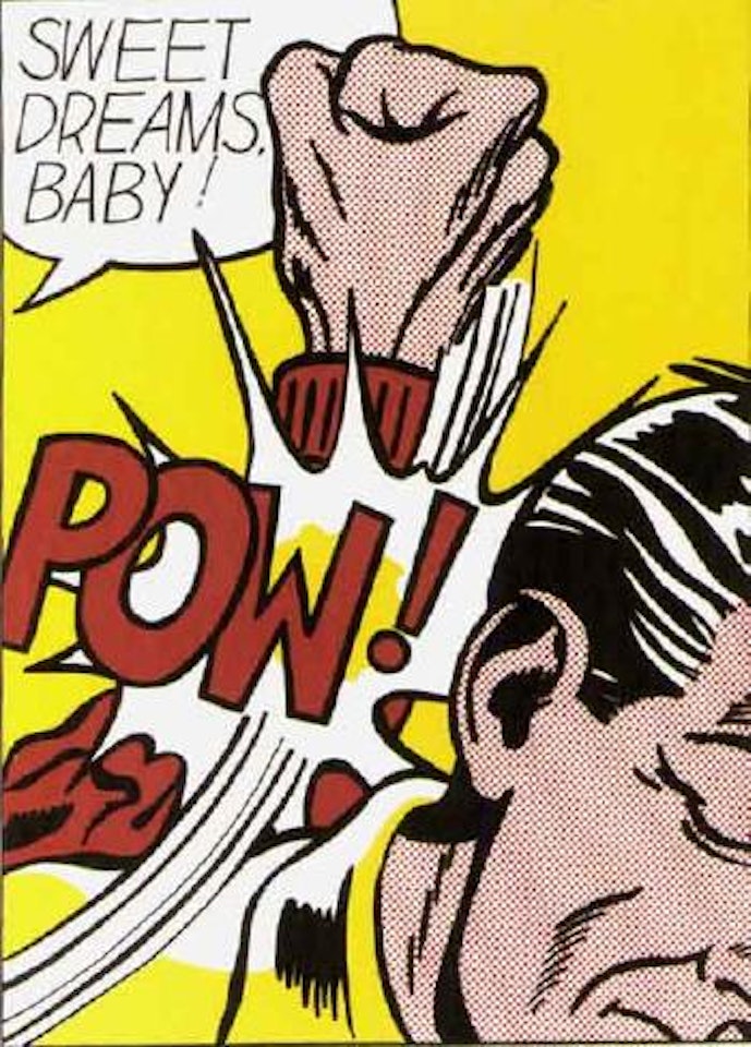 Sweet dream, baby by Roy Lichtenstein