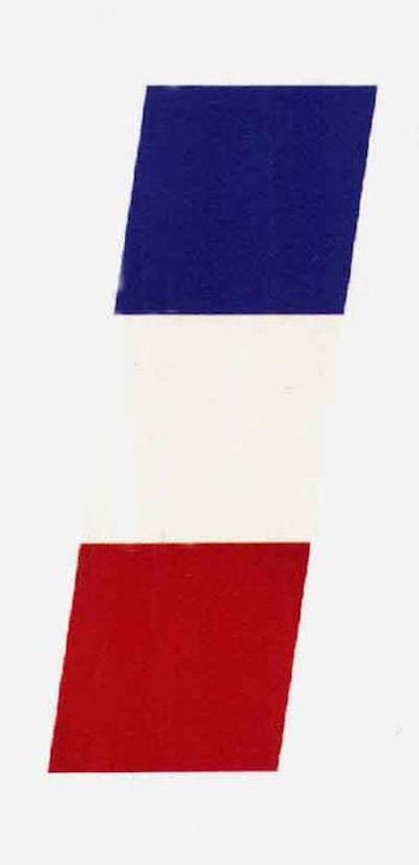 Blue/white/red by Ellsworth Kelly