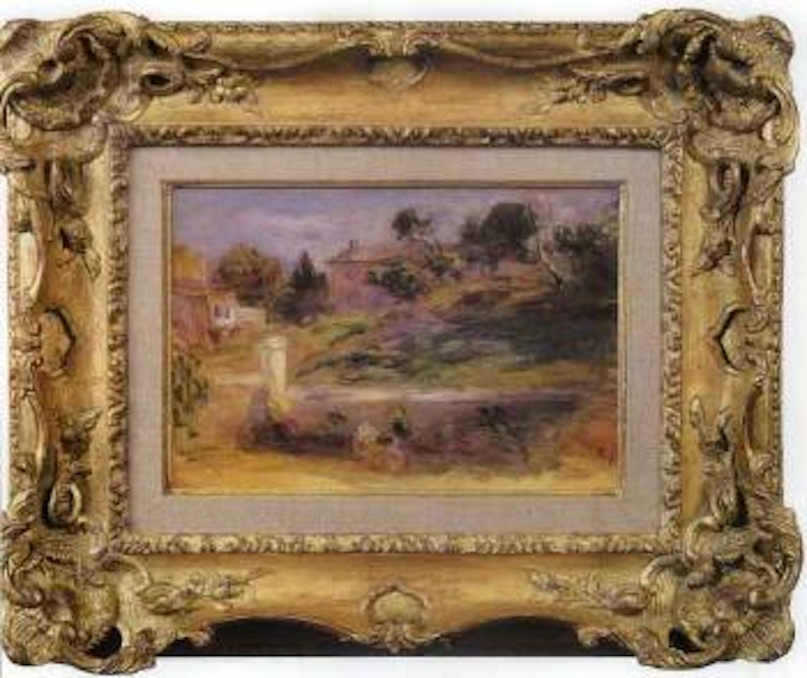 Paysage des Collettes by Pierre-Auguste Renoir