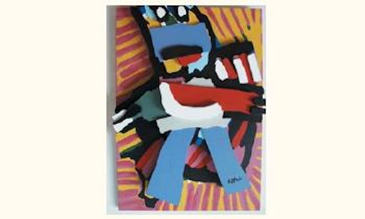 Blue boy by Karel Appel
