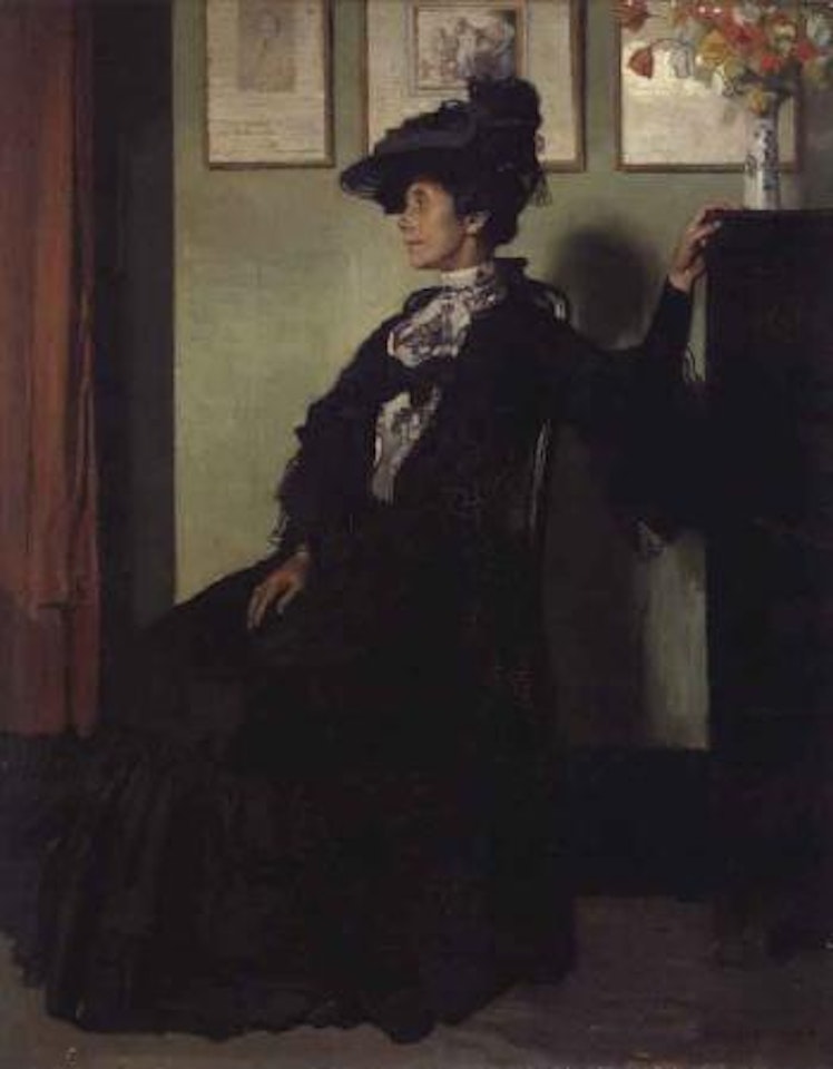 Portrait of Mrs Ella Fry by William Orpen