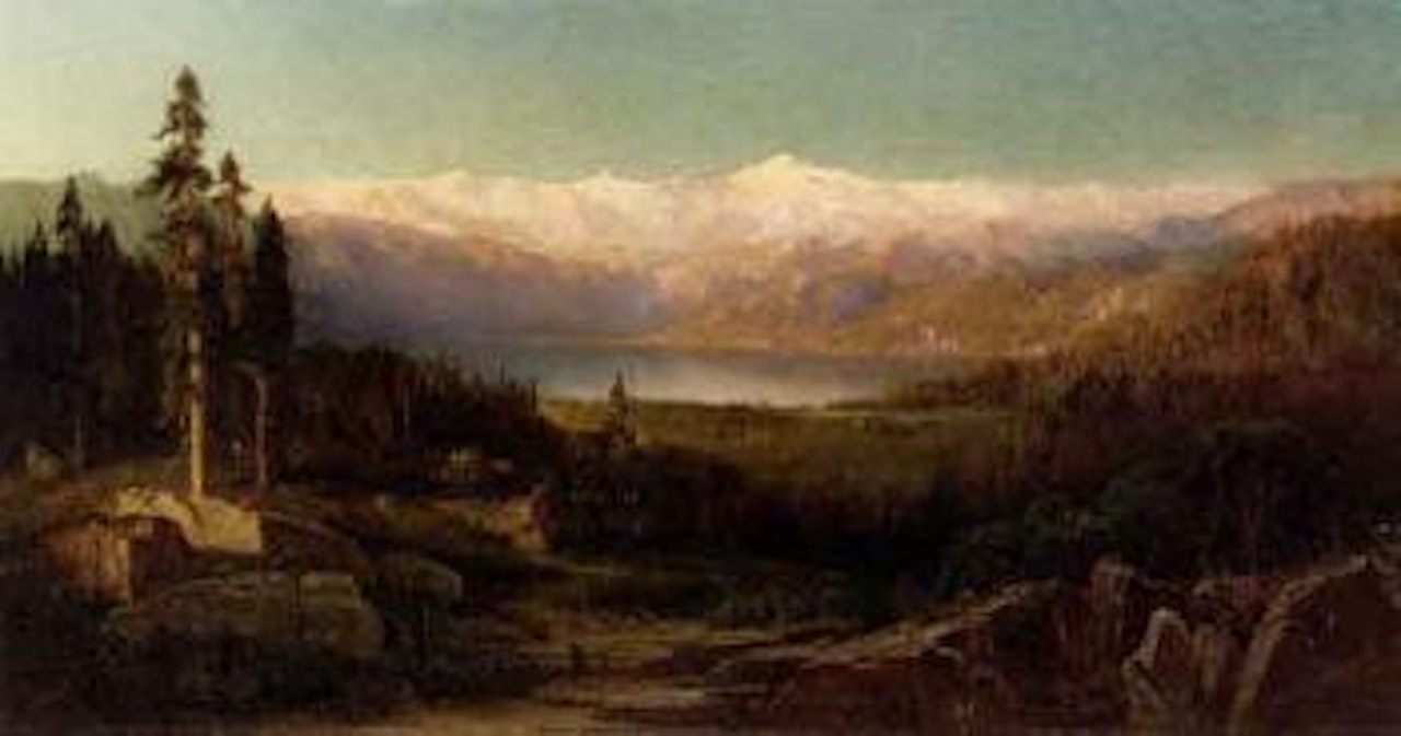 Rocky mountains by Thomas Hill