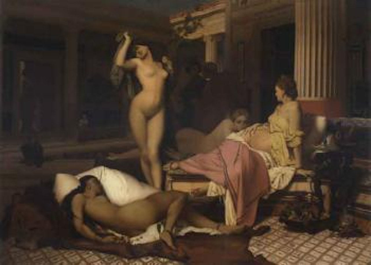 Interieur grec, le Gynecce by Jean Léon Gérome