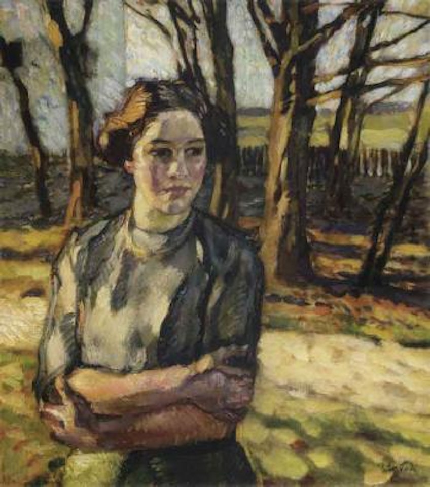 Wintersonne - winter sun by Leo Putz