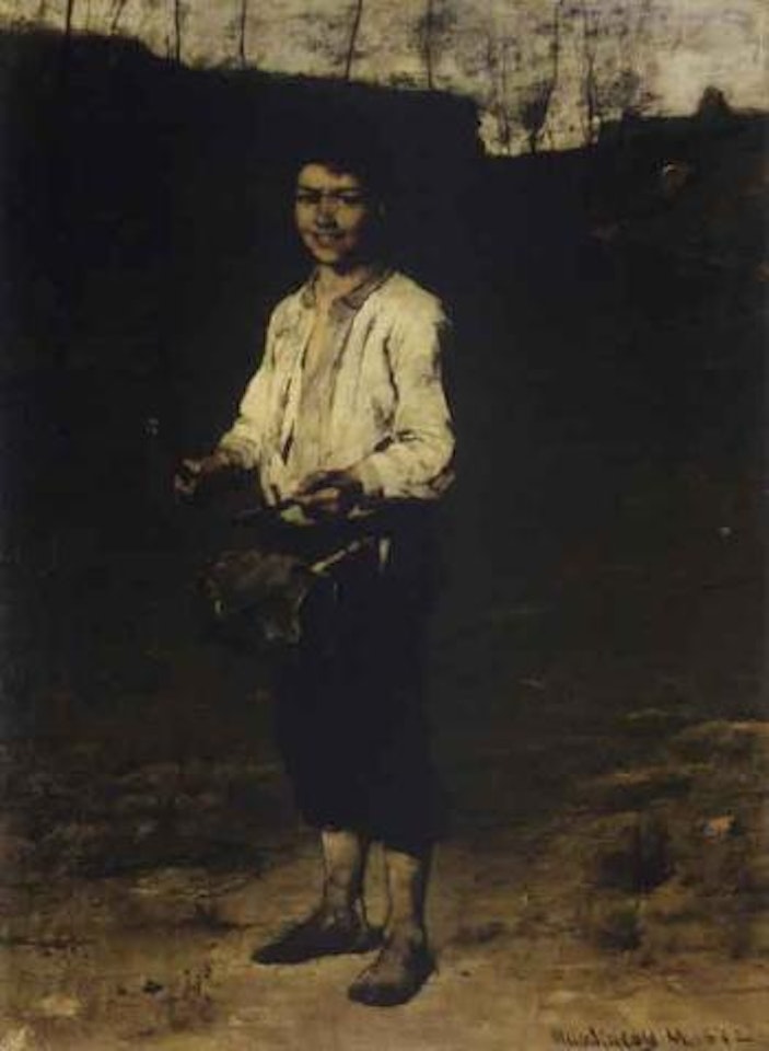 Tin drum by Michael von Munkacsy