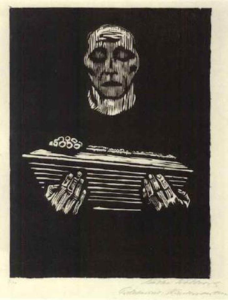 Infant death by Kathe Kollwitz