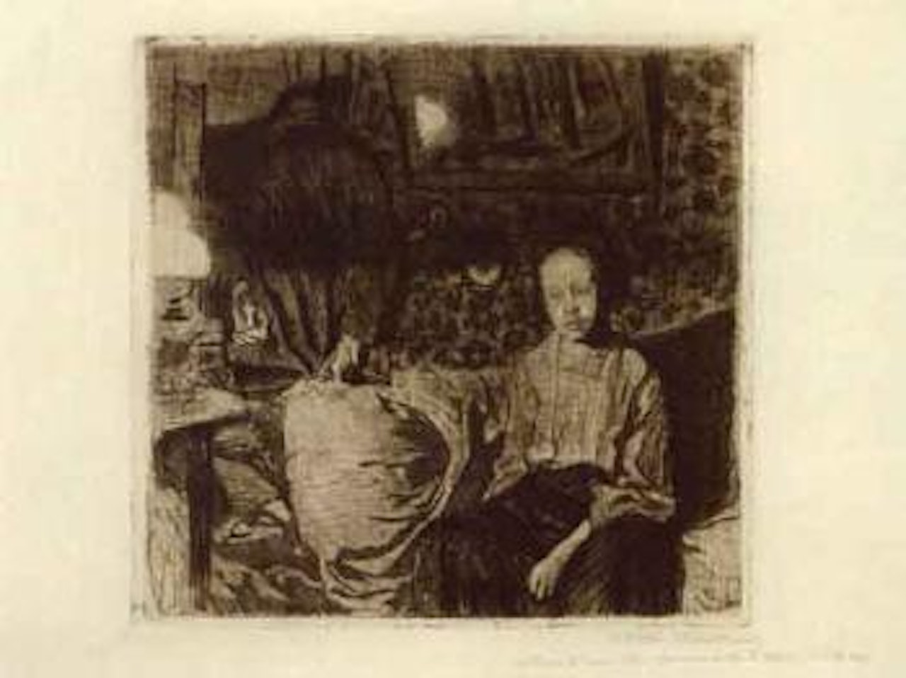 Young couple by Kathe Kollwitz