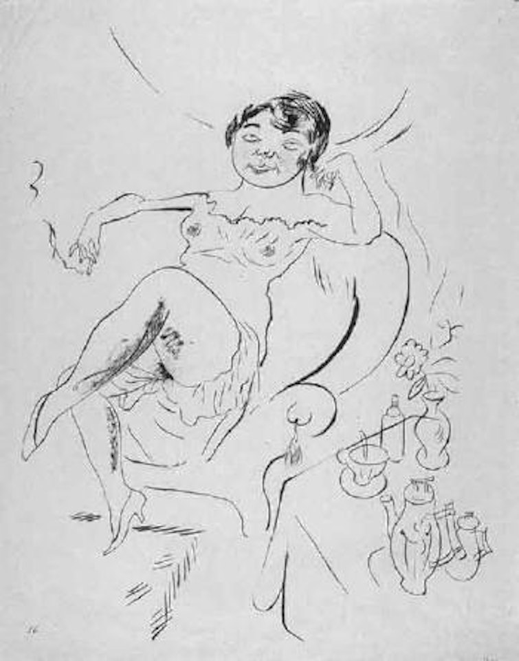 Before tea by George Grosz