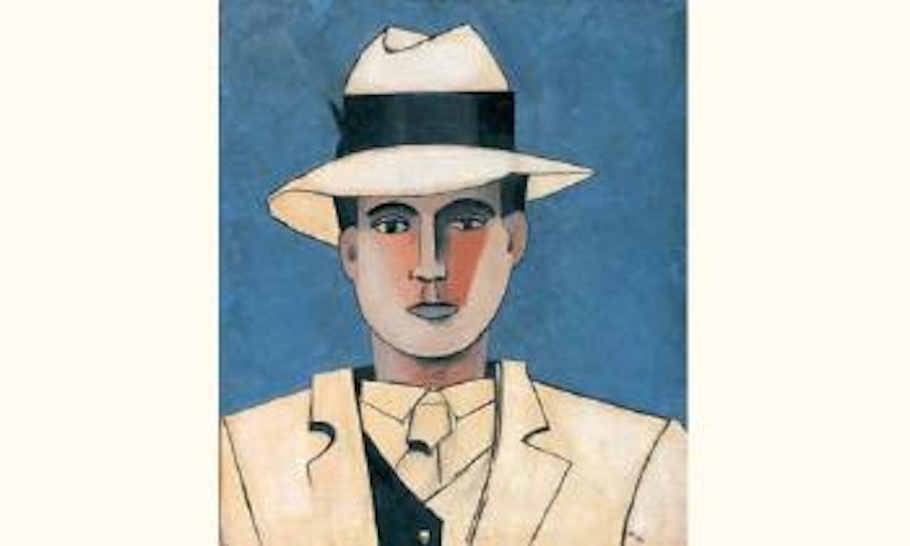 L'homme au chapeau by Jean Hélion