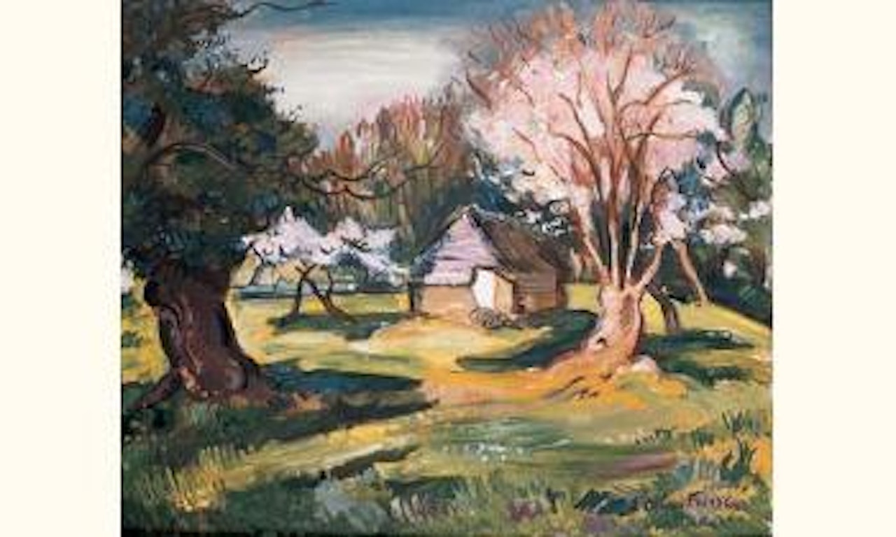 Maison dans la campagne Normande by Othon Friesz