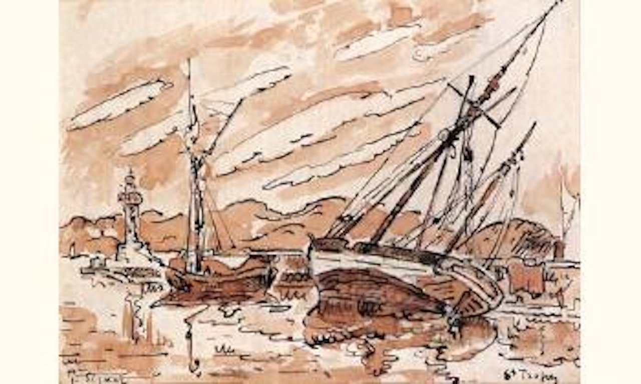 Saint Tropez by Paul Signac