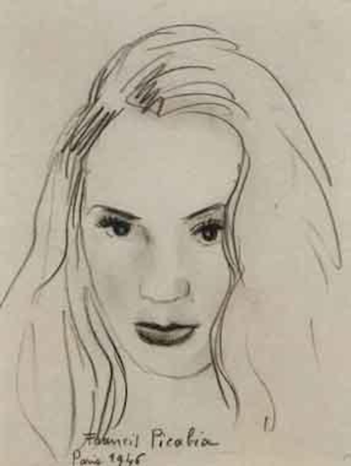Portrait de Christine by Francis Picabia