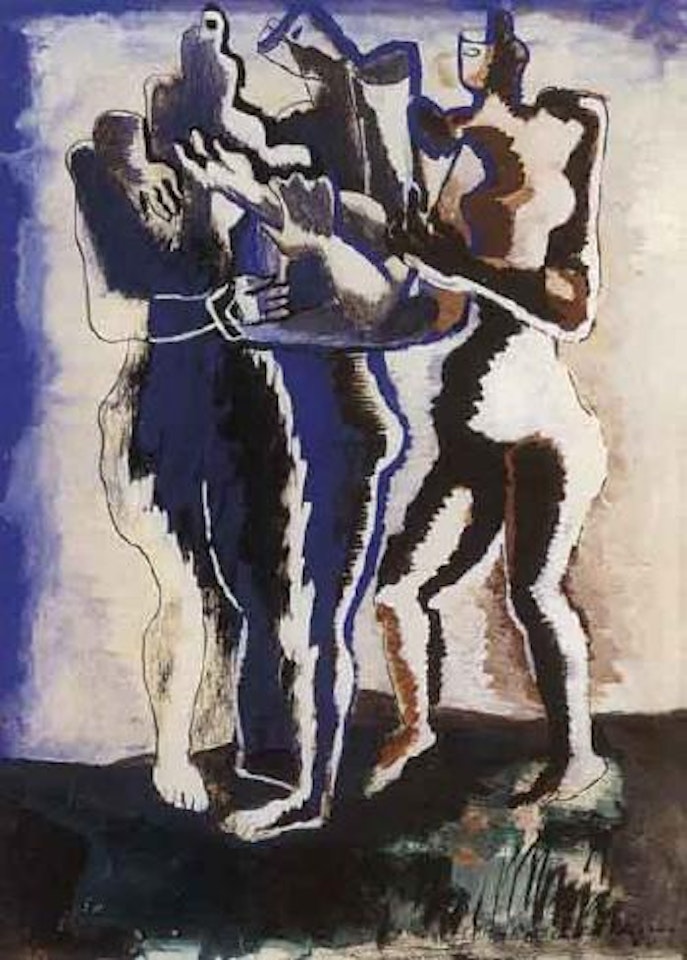 L'amitie by Ossip Zadkine