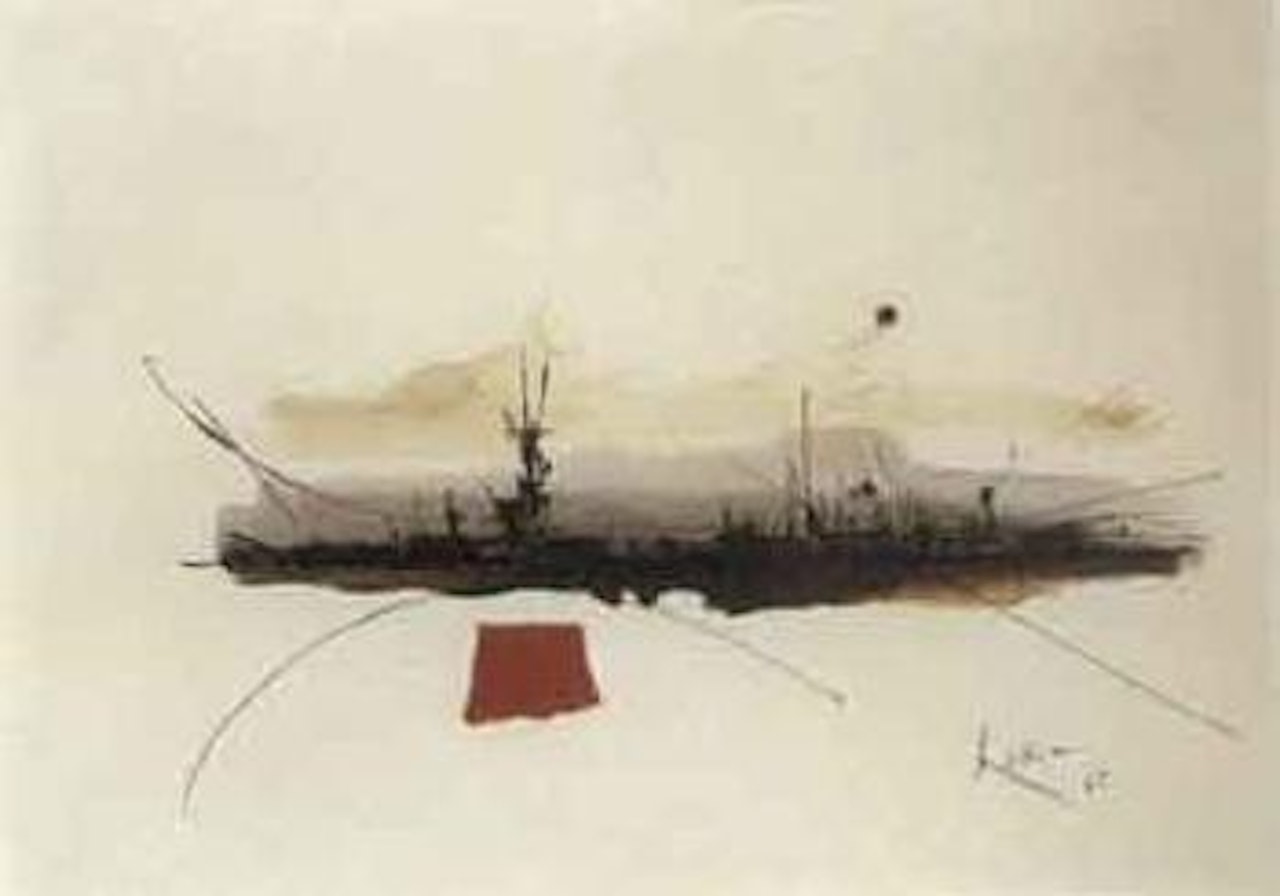Composition by Georges Mathieu