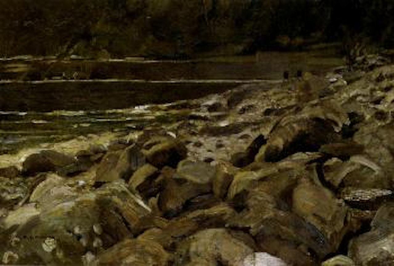 Lamorna cove by Alfred James Munnings