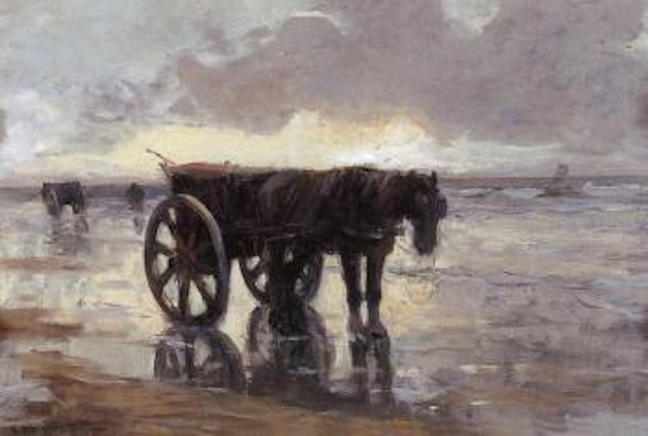 Shell cart by Gerhard Arij Ludwig Morgenstjerne Munthe