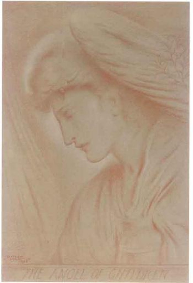 Angel of children by Simeon Solomon
