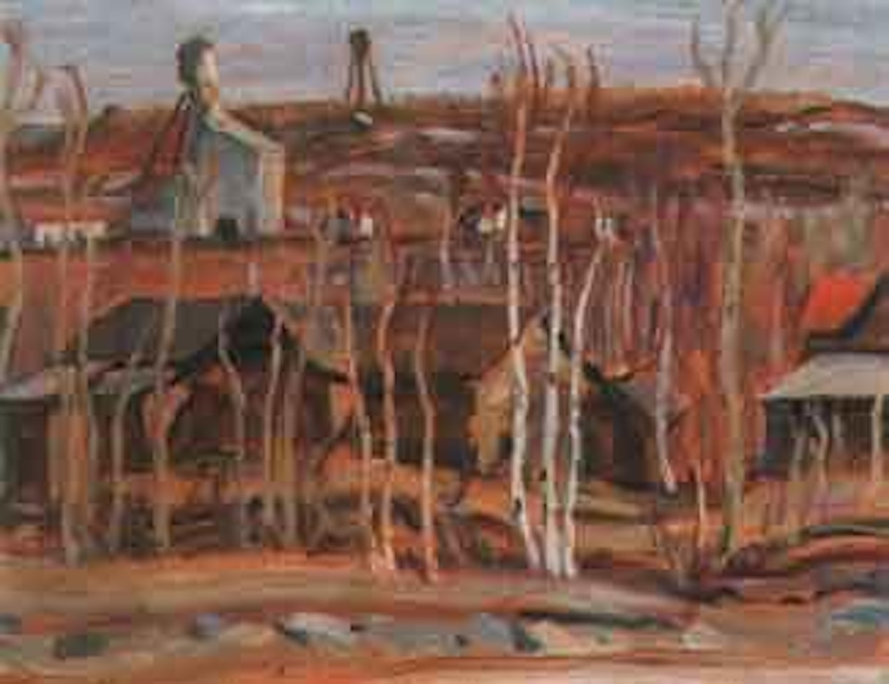 Hasaga mine, Red lake, Ont by Alexander Young Jackson