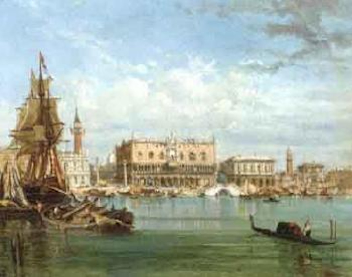 Il Bacino di San Marco, Venice by Félix Ziem