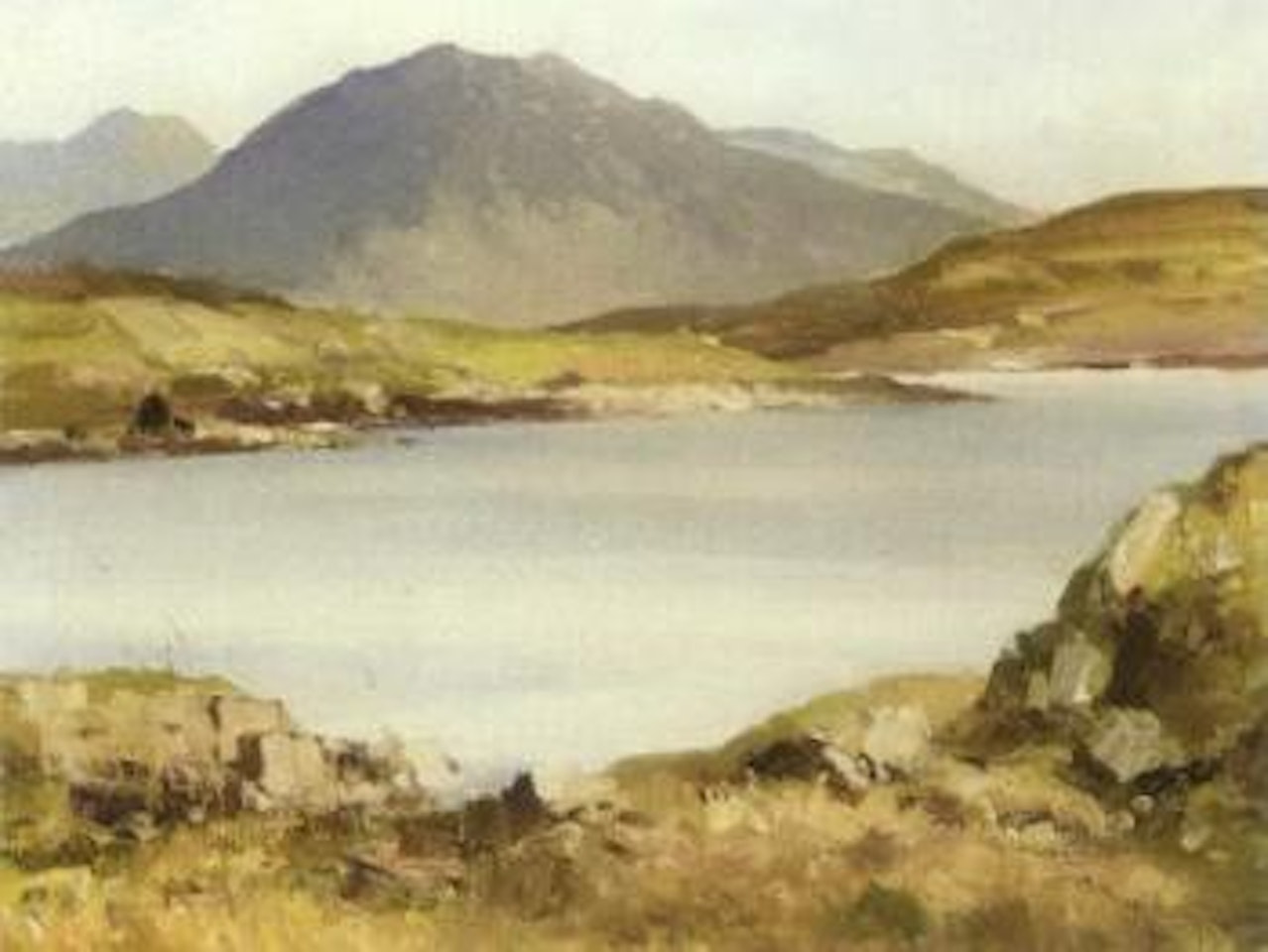 Landscape at Recess, Connemara by Maurice Canning Wilks