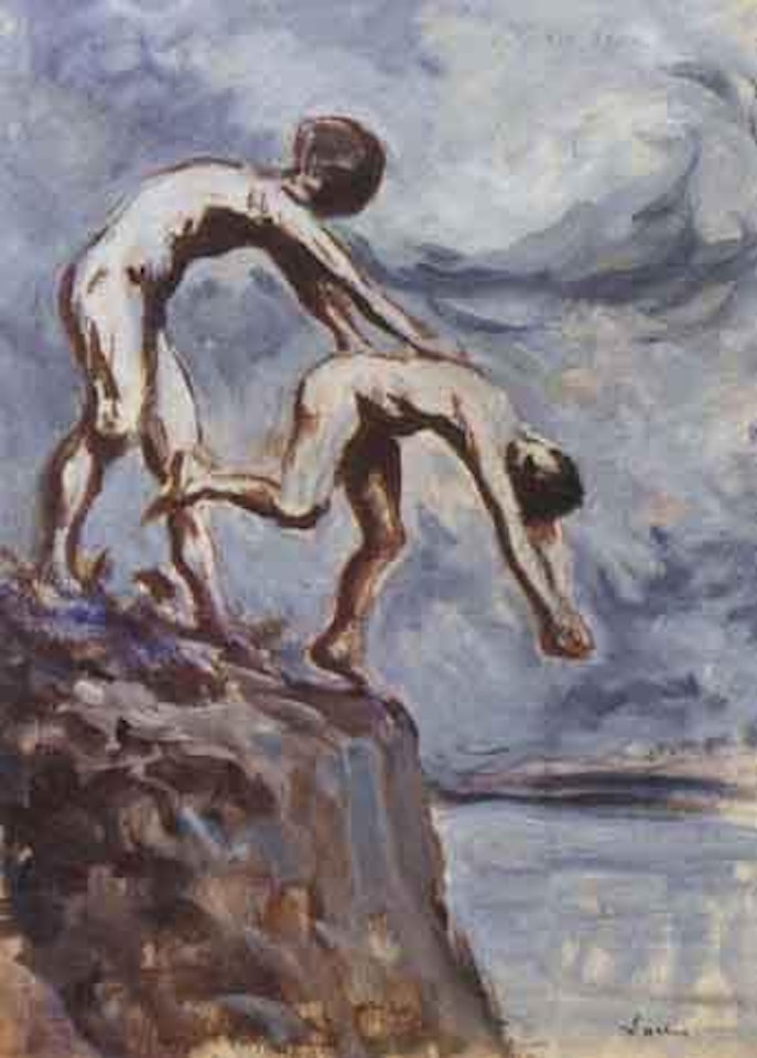 Les plongeurs by Maximilien Luce