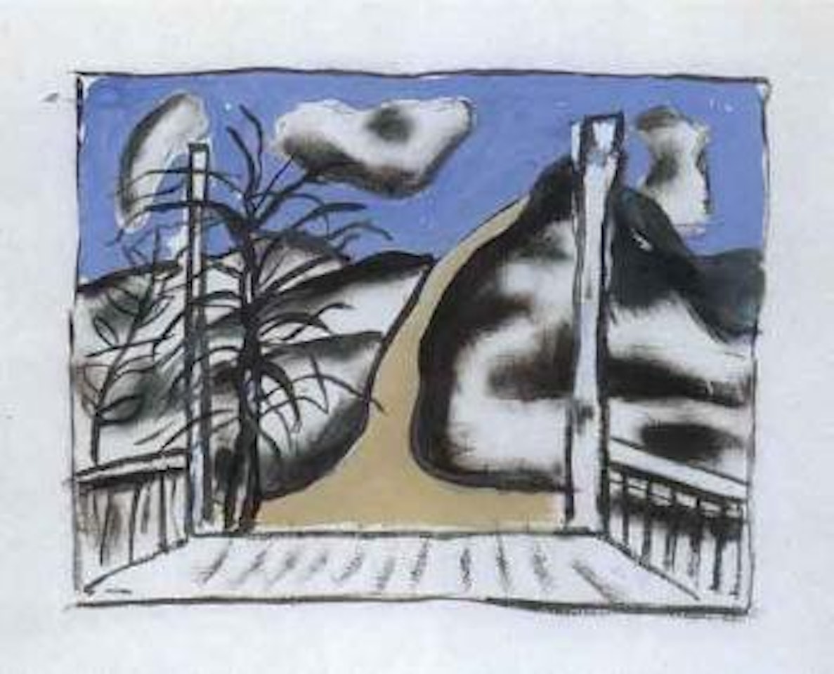 Projet de decor pour bolivar by Fernand Leger