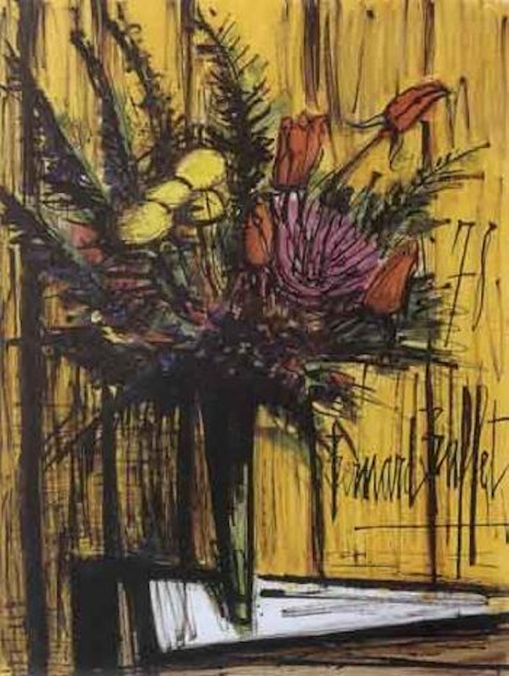 Vase de fleurs by Bernard Buffet