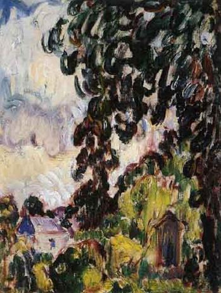 Maison dans les arbres by Louis Valtat