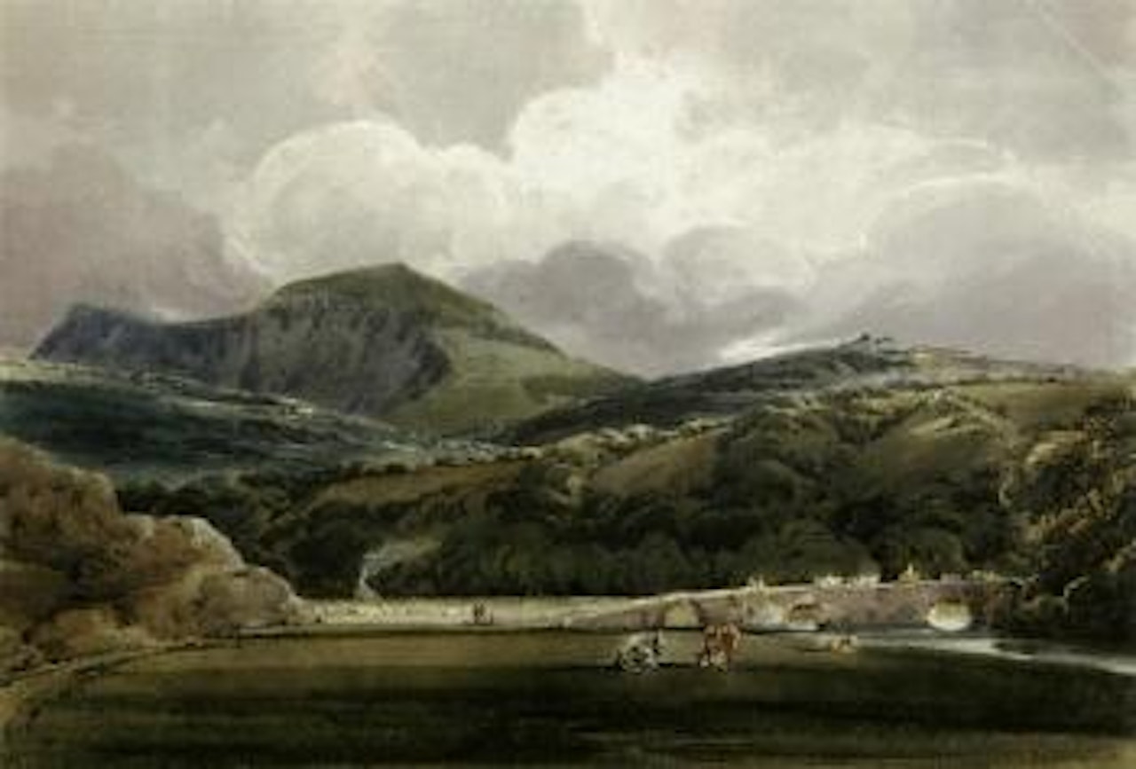 Mynnydd Mawr, North Wales by Thomas Girtin