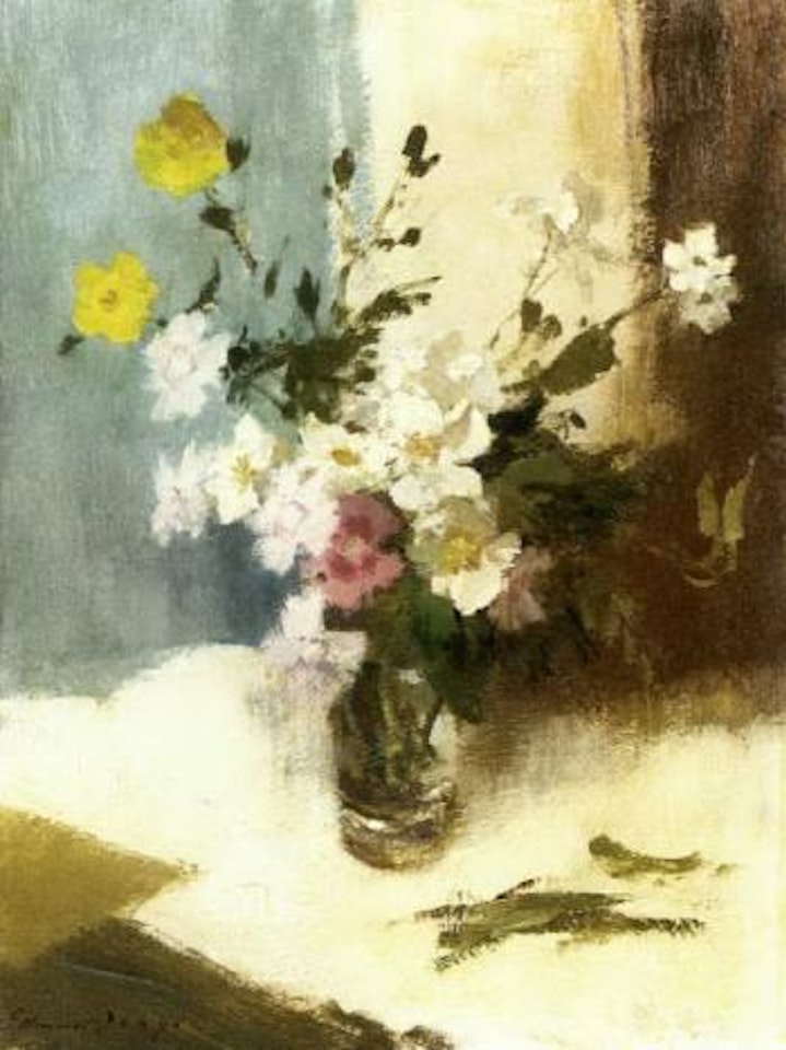 Early summer flowers by Edward Seago