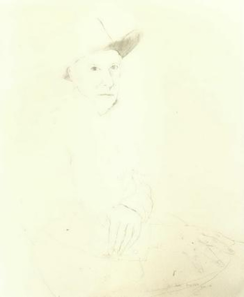 Cecil Beaton by David Hockney