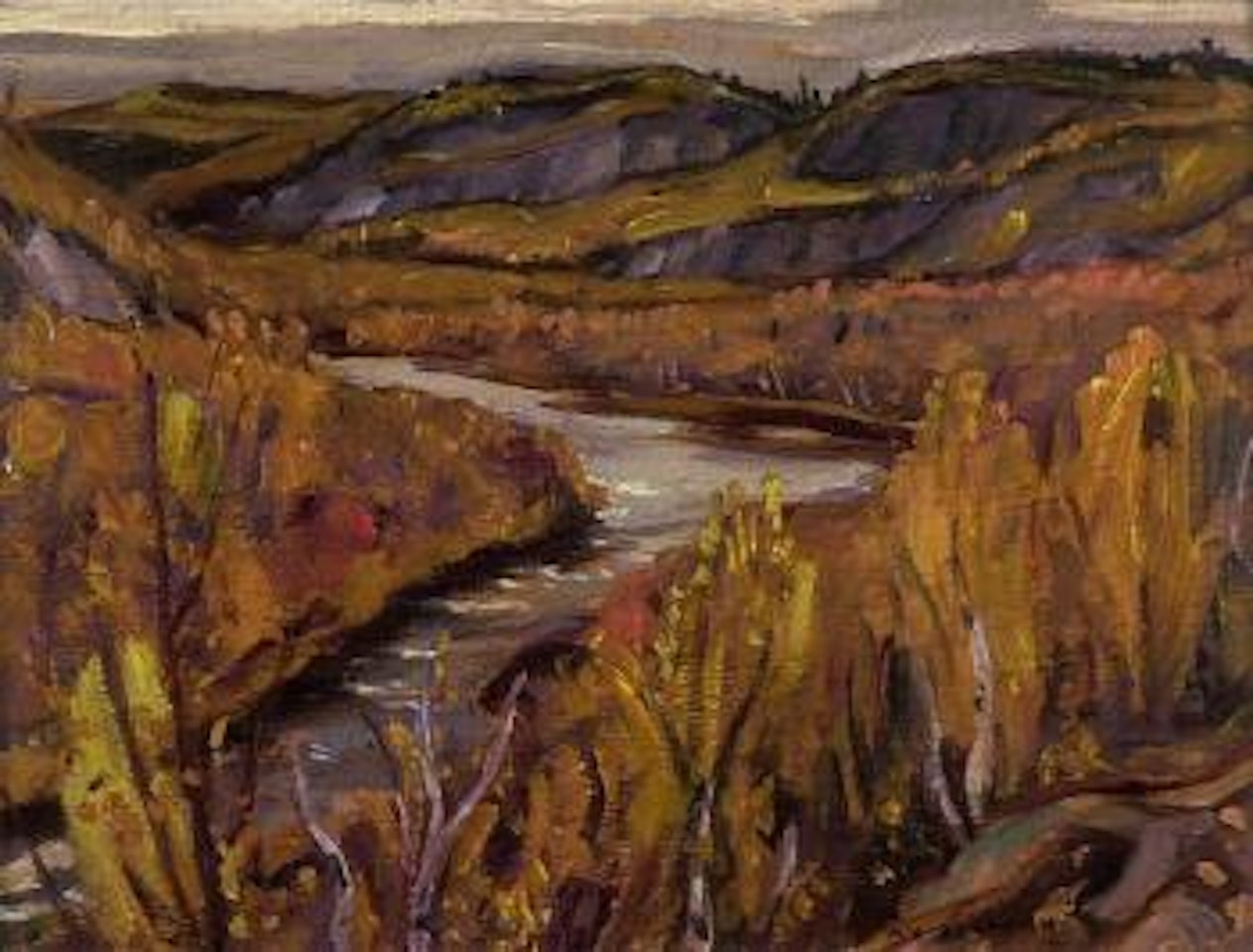 Agawa River, Algoma by Alexander Young Jackson