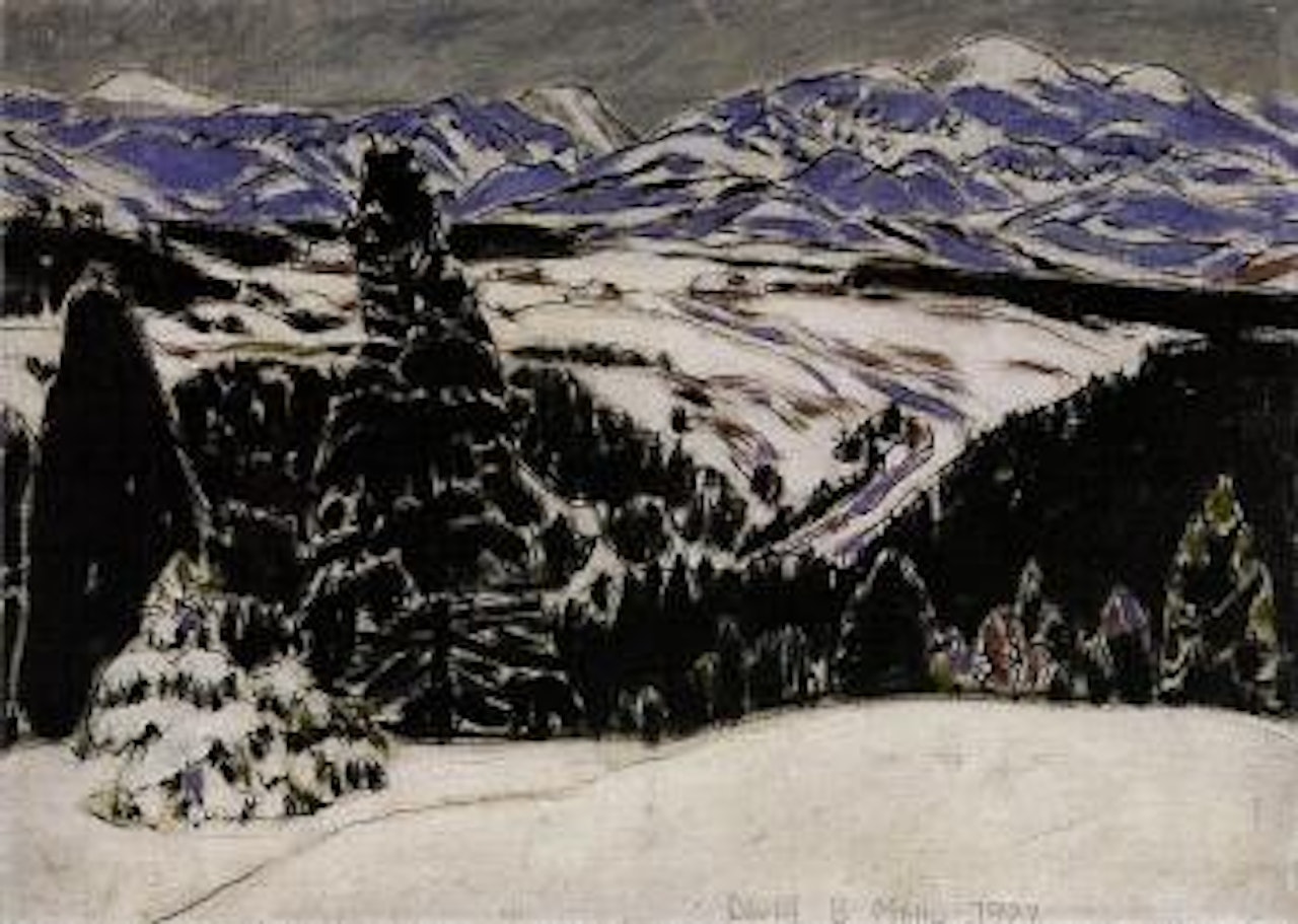 Black spruce by David Brown Milne