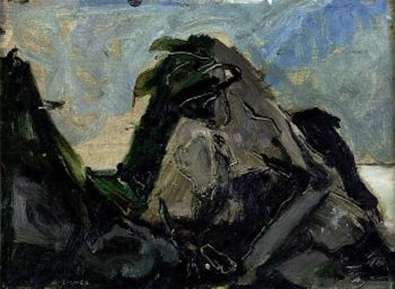 Rocky shore by Arthur Lismer