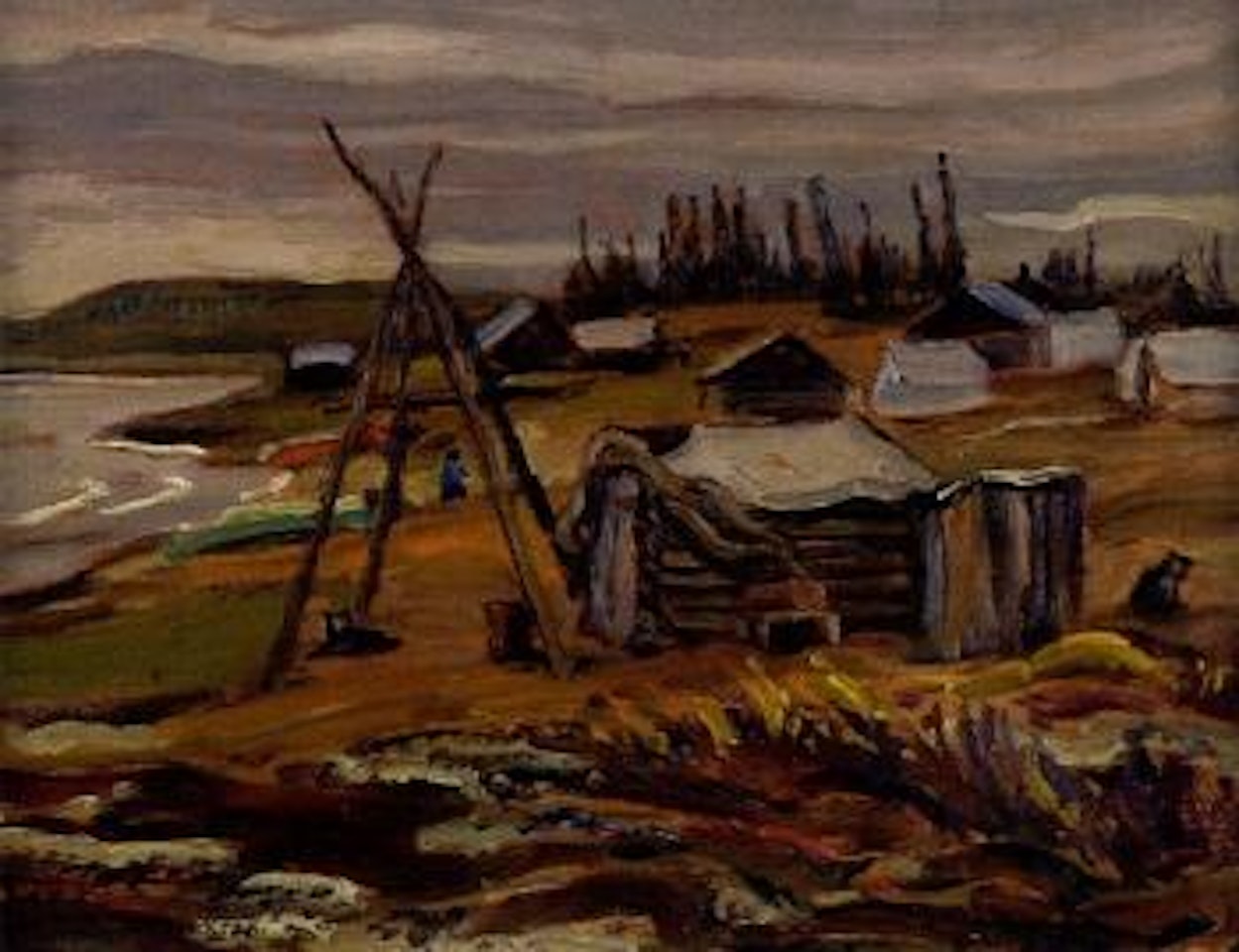 Franklin, Great Bear lake by Alexander Young Jackson