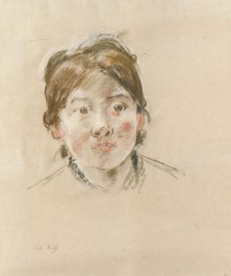 Portrait de Mlle Labillois by Berthe Morisot