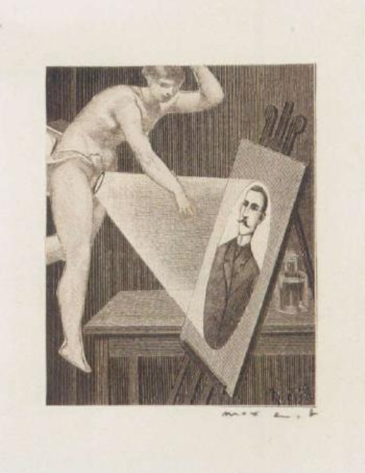 Sans souffler mot et par n'importe quel temps, lumiere magique by Max Ernst