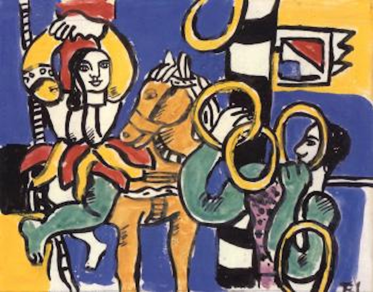 Le jongleur by Fernand Leger