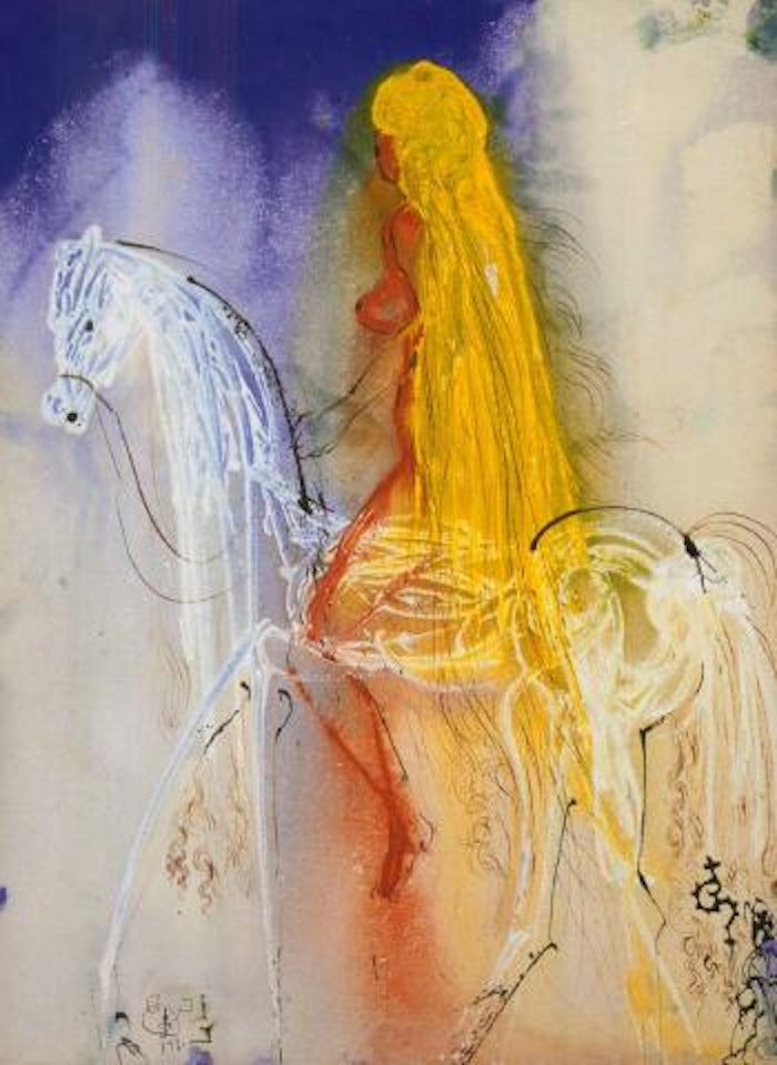 Lady Godiva by Salvador Dali