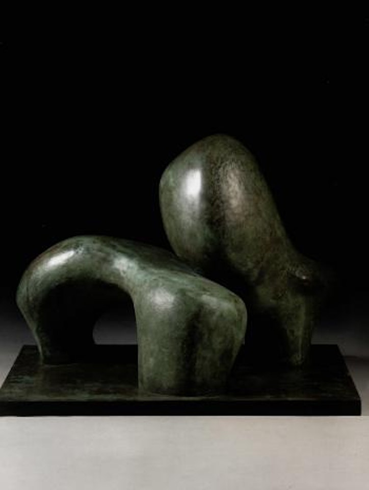 Working model for sheep piece by Henry Moore