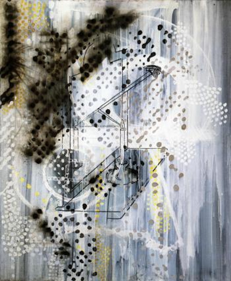 Candle before the mirror by Sigmar Polke
