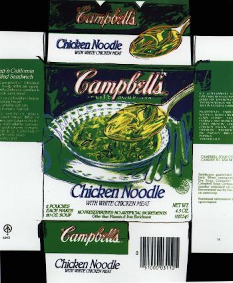 Cambells's Soup by Andy Warhol