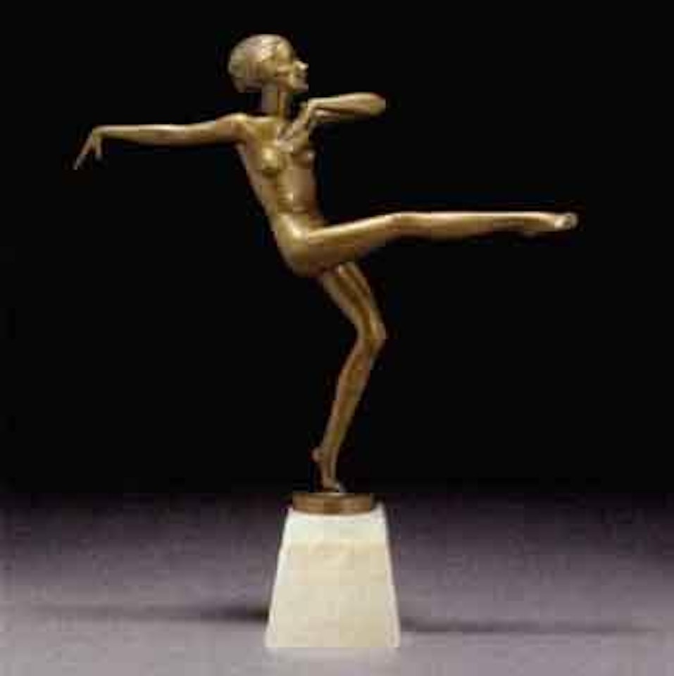 Girl dancer by Josef Lorenzl