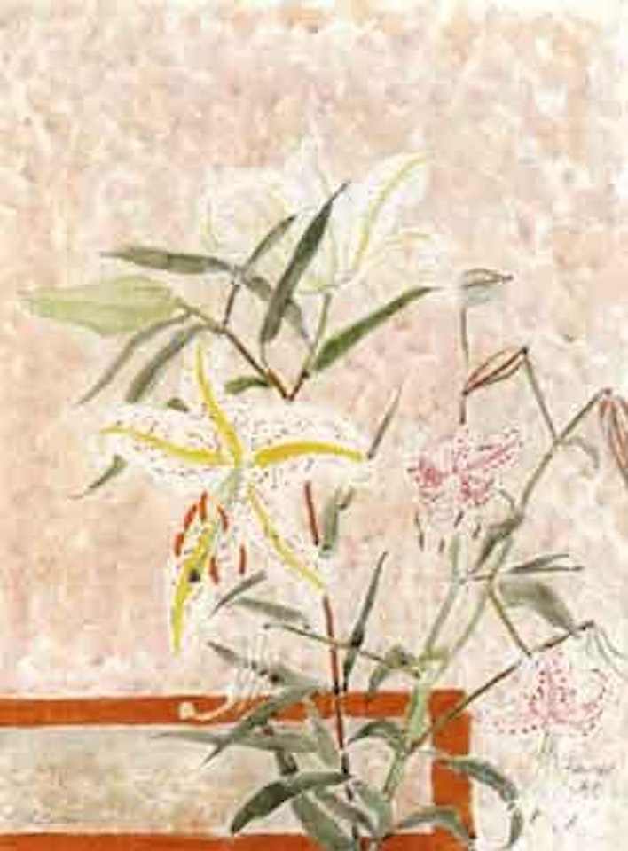 Lilies by Erich Heckel