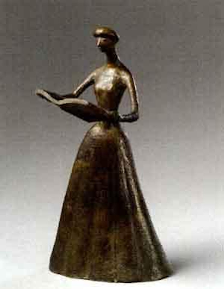 Female singer by Gerhard Marcks