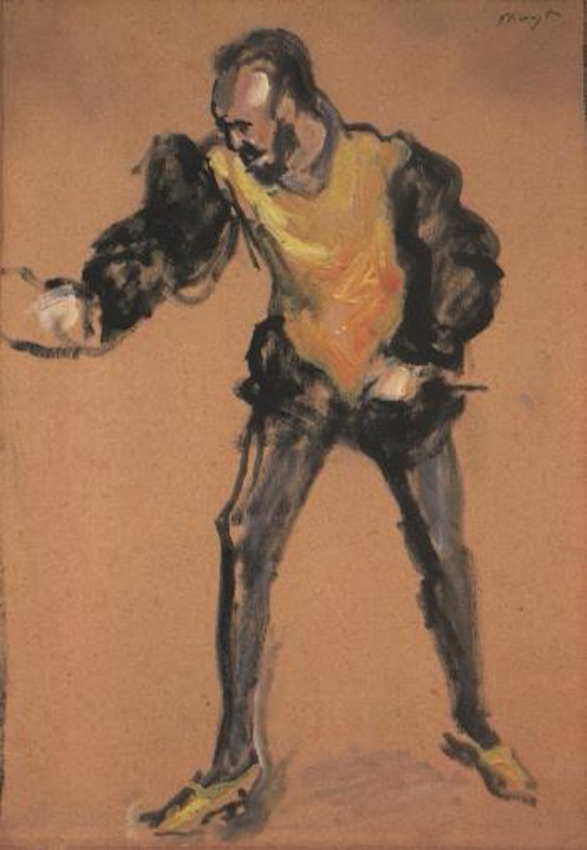 Black D'Andrade - study by Max Slevogt