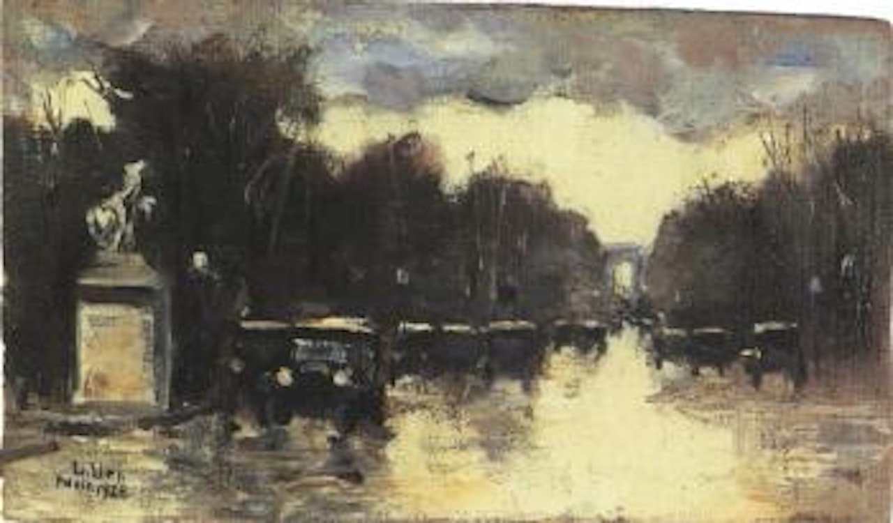 Champs Elysees, Paris by Lesser Ury